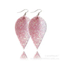Faux Leather Earrings Set for Women Teardrop Drop Dangle Earrings Jewelry Gift