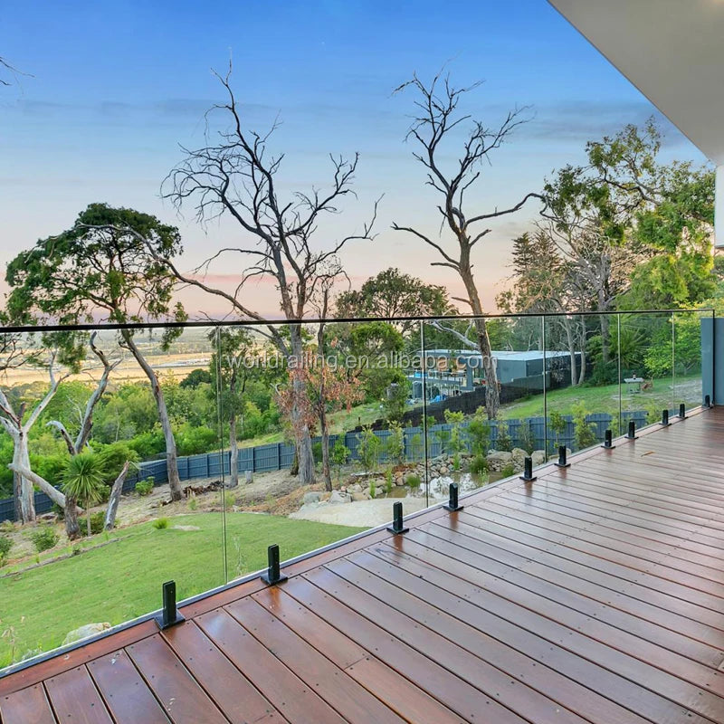YL Top-ranked Modern Stainless Steel Balustrade Glass Railing Clamps for Balcony