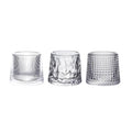 Top Selling Customized Lead-Free Crystal Rolling Whiskey Glasses Set Whisky Cup Shot Glasses Whiskey Glasses of 4