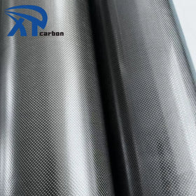 Best Quality 3K 240g Tpu Laminated Carbon Fiber Fabric for Bags Leather Wallet Carbon Fiber Leather Fabric