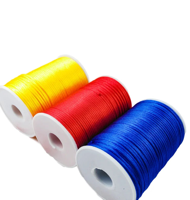 garment accessories tailoring material for tailor use Korean Rope/Rat Tail Chinese Knot Cord 2.5mm Nylon Rope Korean Rope