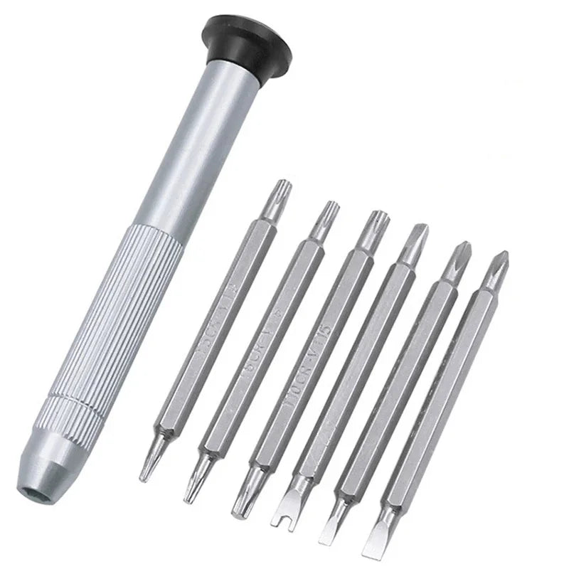 Screwdriver Set 7 in 1 Magnetic Screw Driver Bit Kit Notebook Mobile Phone Repair Tool Juego De Destornilladores De Precision