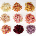 100% Natural Bath Rose Petals Colorful Dried Red Rose Petals Flower Petal Wedding Confetti