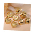 2025 Retro Imitation Pearl Thread Stainless Steel Earrings Light Luxury Non-fading Earrings Titanium Steel Non-fading Jewelry