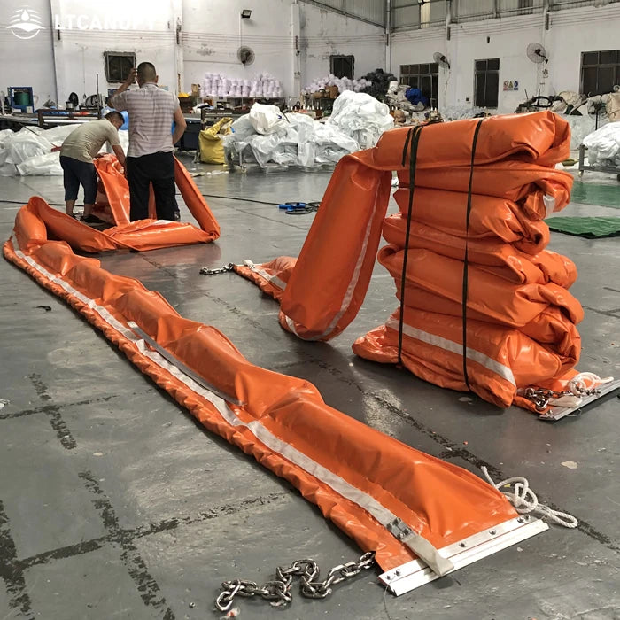 Litong Fuel Oil Spills Containment Solution Pvc Floating Boom