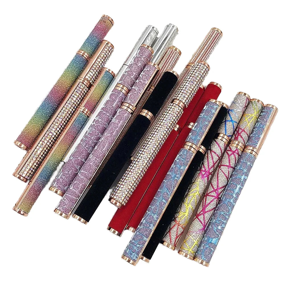 Upgrade Hot Lash Quick-Dry Water-Proof Liquid Eyeliner Pen Long Lasting Custom Adhesive Eyeliner