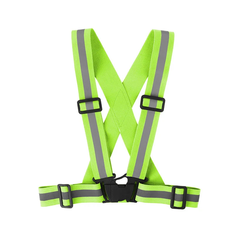 YouGuang Customizable Safety Reflective Vest Belt for High Visibility Outdoor Exercise Car Warning Reflective Strap