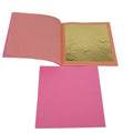 Pure 24 Karat Healthy and Luxury Eatable Gold Leaf 8 X 8 cm 25 Sheets a Booklet Edible Food Grade Facial Gold Leaf Foil Paper