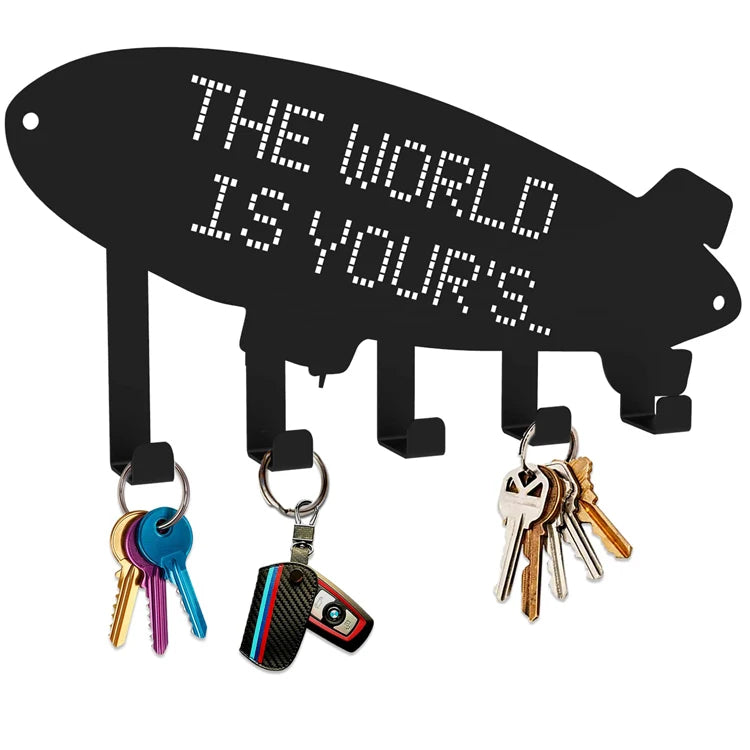 Custom Cartoon Animal Hook Towel Clothes Wall Mounted Hanger Robe Hook Wall Decoration Metal Key Holder Wall Rack