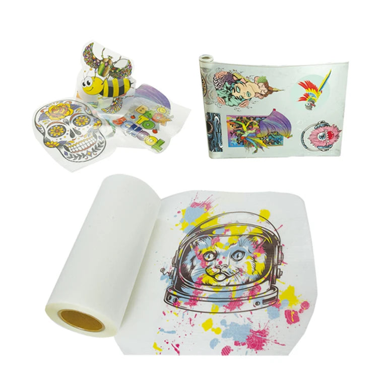 Cowint 75 Micron 60cm*100M DTF PET Film Roll Single Double Side 60cm*100M Hot Peel Cold Peel Garment Printer Heat Clothing