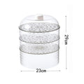 Kitchen Transparent Multi-layer Fresh-keeping and Heat Preservation Food Cover Plastic Food Cover