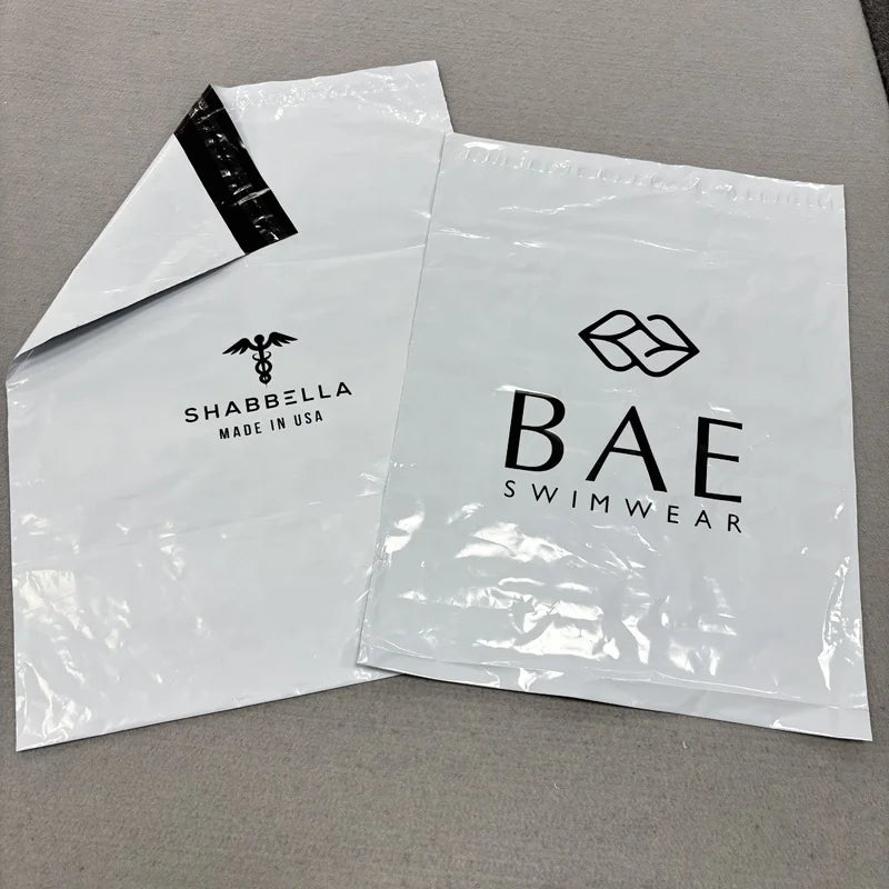 Eco-friendly Poly Mailer Bag With Logo Customised Swimwear Packaging Shipping Bags Delivery Plastic Bag for Shipping Clothes