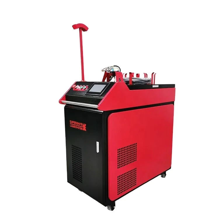 Handheld Fiber Laser Welding Machine 1000W 2000W with Wire Feeder for Stainless Steel Aluminum Industrial Welding