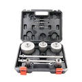 LAIWEI Hole Cutter 30mm40mm65mm80mm100mm.with 3 SDS Bits and 2 X 300mm Adapters Hexagonal SpannerConcrete Drill Kit 11PCS