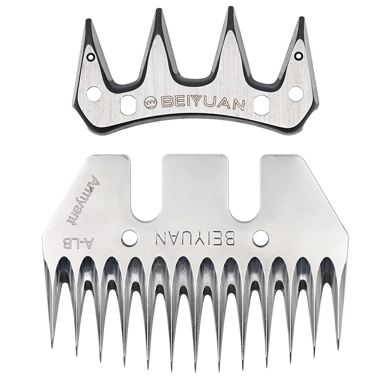 13Teeth Sheep Goat Shearing Clipper Wool Scissors Straight Tooth Electric Sheep Shear Blade for Sale