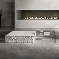 Customizable Eco-Friendly Artificial Plastic Extendable Modern Durable Polished Side Coffee Table