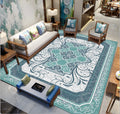 Wilton Carpet for Living Room Decoration Floor Rug Carpet Luxury Geometric Pattern Floral Anti Slip Prayer Rug Carpet