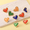 Hot Selling New Retro cat Eye Stone Stainless Steel Earrings Plated with 18K Gold for Women's Stainless Steel Earrings