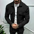 2025 Men'S Winter Fleece Jacket Fashion Casual Coat Trend Menswear S-3XXXL