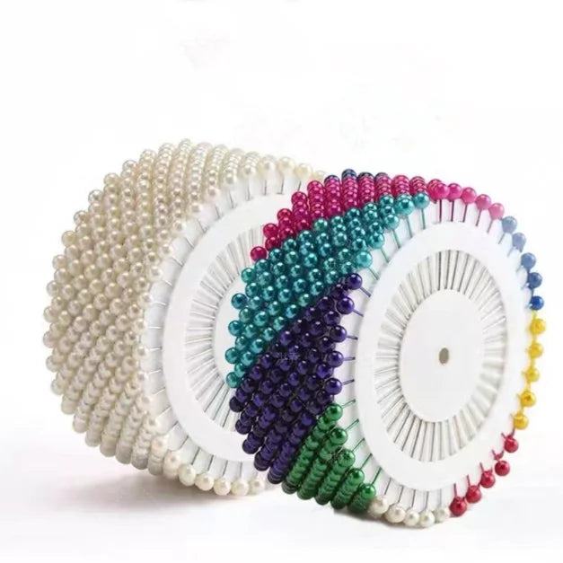 Sewing Supply Tools Accessories Pearl Head Pin Multicolor Sewing Straight Quilting Pins for Quilling Tool
