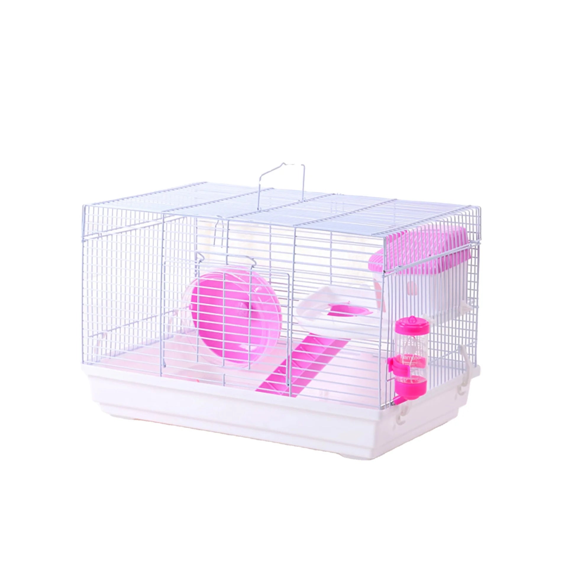 Factory Wholesale Double Large Hamster Cage With Running Wheel