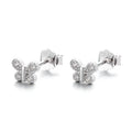 925 Silver Jewelry Sterling Silver Lovely butterfly Earrings