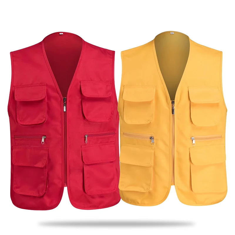 Wholesale Best Price Unisex Vests Fishing Vest Multi-pocket Photography Work Vests