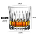 Factory Wholesale Hot Selling ZHOUDI 300ml Milk Mug Modern Gold Plated Leak-Proof Crystal Glass Party Use