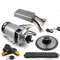 60V 2200W Electric Brushless Motor Kit Chain Drive Tricycle Planetary Gear Reverse for Pedicab Heavy Carry Cargo Tricycle Bike