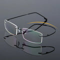 Ultralight Flexible Rimless Optical Fashion EyeGlasses Spectacle Frames Foldable Men Titanium Women Frames Lunette Optique