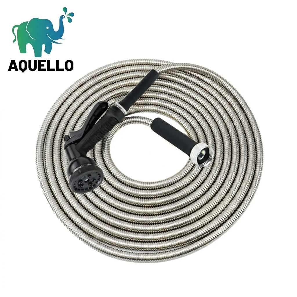 Factory Price Stainless Steel Water Pipe Reel Flexible Beautiful Stainless Steel Garden Hose