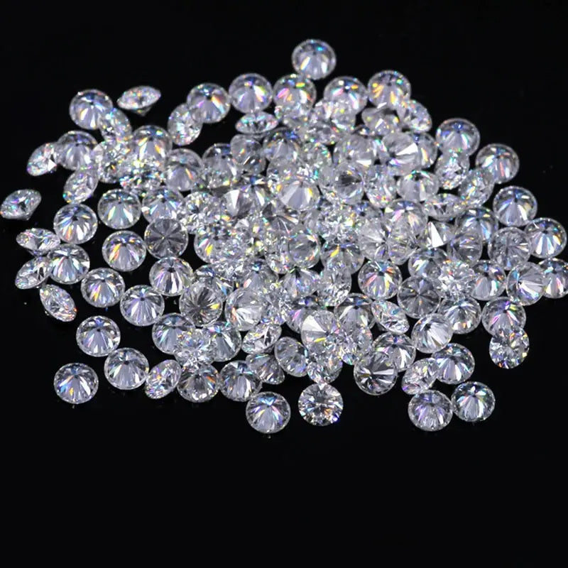VOAINO Round Small CVD Lab Created Loose Diamond Price DEF Synthetic IGI Hpht Shiny Melee Lab Grown Diamond