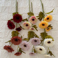 Cheap Wholesale Artificial Flowers Three Head Fortune Chrysanthemum Artifical Flowers