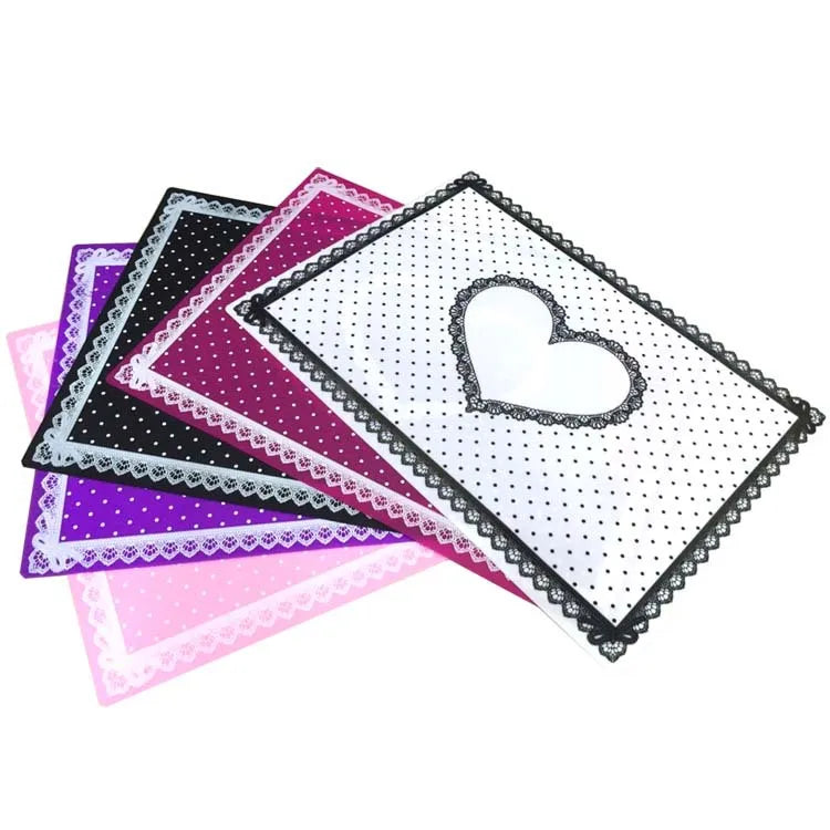 New Manicure Salon Tool Accessories Hand Rests Holder Nail Art Advanced Silicone Pillow Foldable Pad Table Mat Lace Cushion