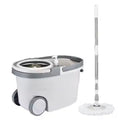 Dooso  Household Cleaning 360 Degree Rotating Magic  Tool Storage Spin Mop and Bucket Set with Wheels