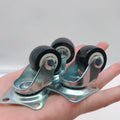 Castor Wheel for Furniture Waste Bin Tiny Small Cheap Light Duty PVC Plastic 1 Inch 25mm Furniture Caster