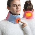Winter Heated Scarf Outdoor Warm Electric USB Rechargeable Heated Neck Scarf With Battery