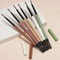 Double Head Automatic Waterproof Custom Logo Private Label Eye Brow Eyebrow Pencil With Brush