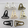 Colored Zinc Alloy HK Hook 19mm/25mm/32mm/38mm Metal Quick Release Sling Snap Hook Eye Nylon Webbing Belt Sling Eagle Hook