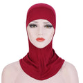Custom Malaysia Muslim Cotton Modal Hijab Tube Cap Scarf Undercap Bonnet Inner Cap Hijab Wrap Head Underscarf for Women