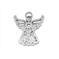 25x27mm  Antique Silver Angel Virgin Mary Charms for DIY Bracelet