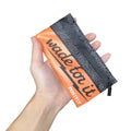 Custom 420d Polyester Cosmetic Packaging Bag Waterproof Zipper Pouch Bag Water Resistant Fabric Polyester Zipper Make up Pouch
