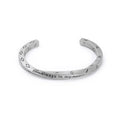 Customized Men Jewelry Stainless Steel Twisty Cuff Bangles Free Size Bracelet for Men