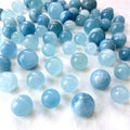 Wholesale Price Sale Healing Blue Crystal Gemstone Ball Natural Mini Aquamarine Sphere for Gift Decoration