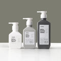Square HDPE 280ml 500ml 1000ml Lotion Bottle Large Capacity Plastic Shampoo Dispenser Bottle with Pump