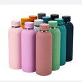 Ready for Delivery 500ml Rubber Paint Stainless Steel Drinkware 750ml Sports Vacuum Flask Narrow Mouth Gym Bottle for Travel
