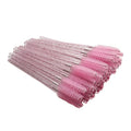 FX-T02 Crystal Spiral Comb Lash Brush Disposable Eyelash Grafting Makeup 50pcs Cross-Border Nylon Eyebrow Brush Chinese Vendors
