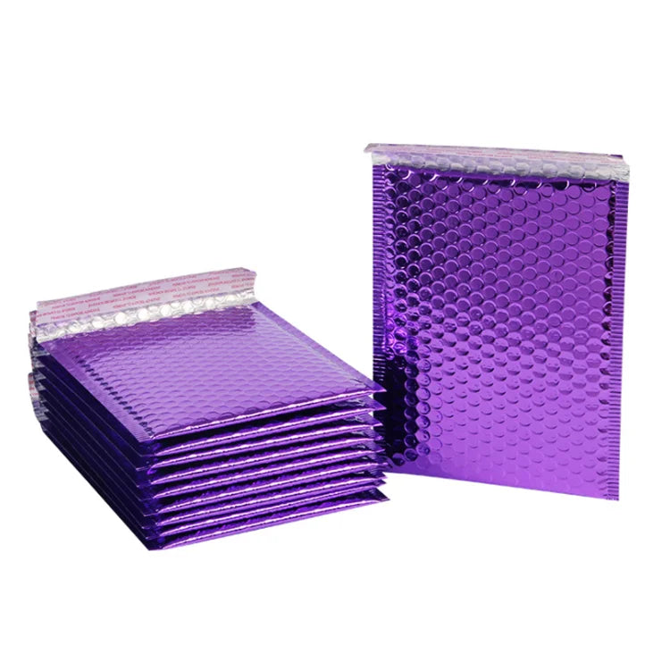 Good Quality Purple Bubble Envelope Mailer Bag Padded Courier Wrap Shipping Packaging Bags