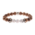 Classic Wood Charm Beads Bracelet Men Tibetan Buddhist Bileklik Mala Bracelet Yoga Rosary