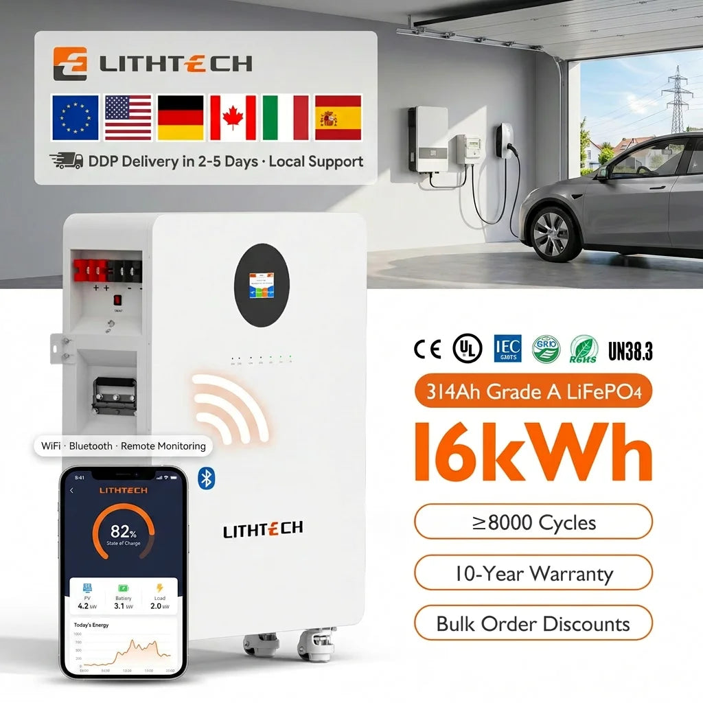 EU OEM 15kWh 48V 51.2V 280Ah 314Ah Energy Storage Battery 48 51.2 Volt Lithium Lifepo4 Battery and 15KWh 16KWh for Solar System